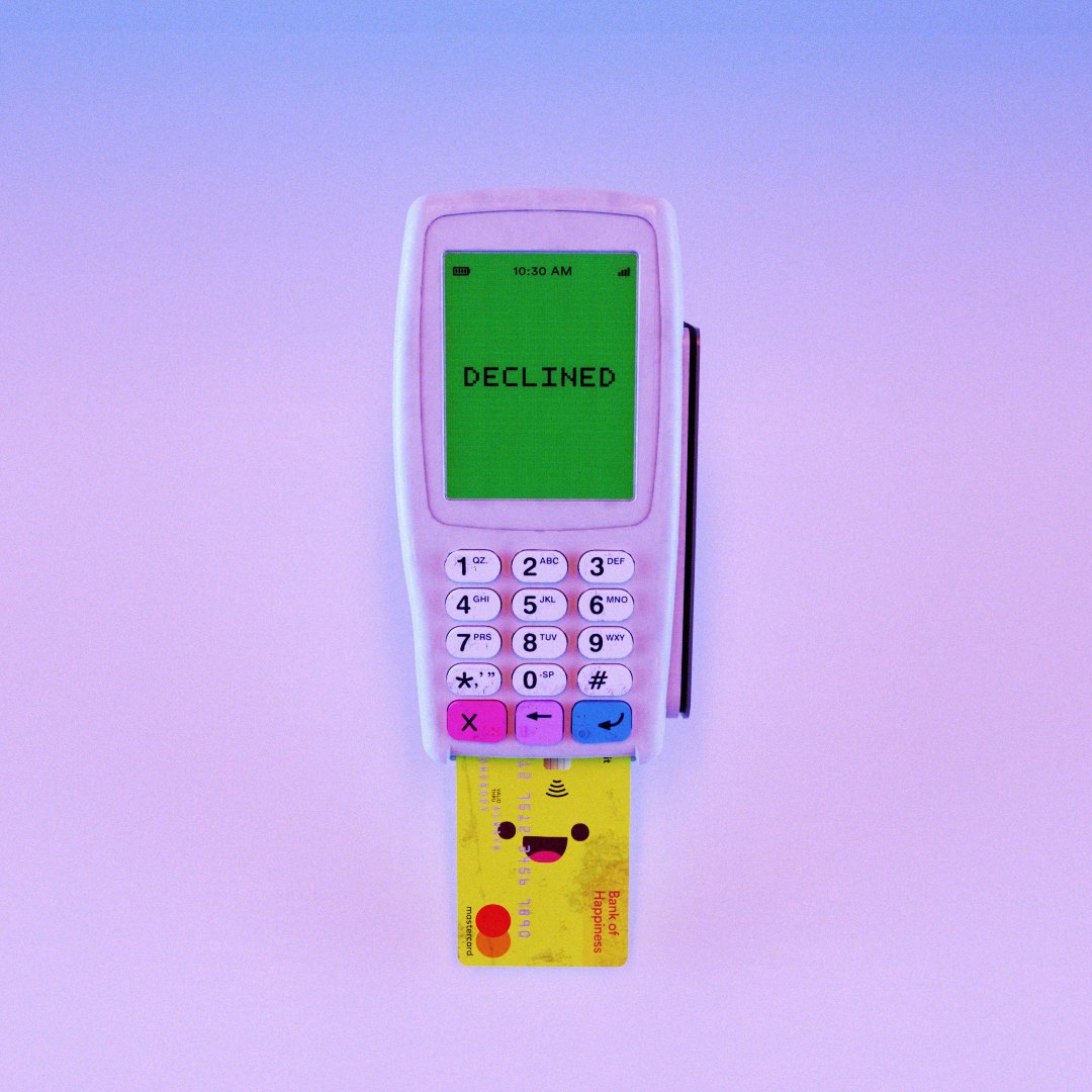 Money can't buy happiness — detail
