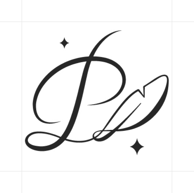 Calligraphic Piuma monogram concept