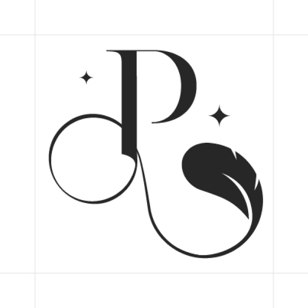 Feather lettering Piuma concept